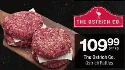 Checkers The Ostrich Co. Ostrich Patties offer