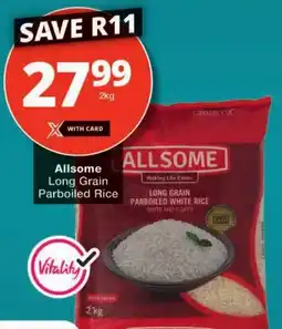 Checkers Allsome Long Grain Parboiled Rice offer