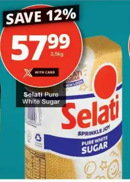 Checkers Selati Pure White Sugar offer