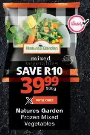 Checkers Natures Garden Frozen Mixed Vegetables offer