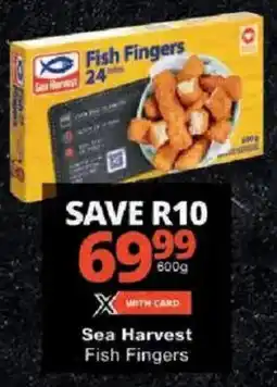 Checkers Sea Harvest Fish Fingers offer