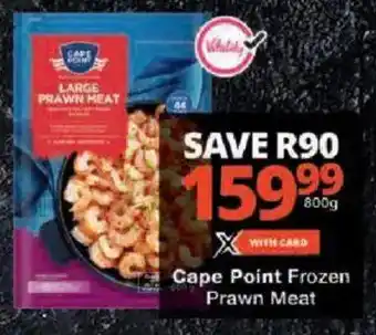 Checkers Cape Point Frozen Prawn Meat offer
