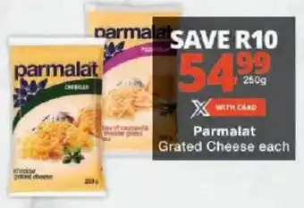 Checkers Parmalat Grated Cheese offer