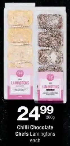 Checkers Chilli Chocolate Chefs Lamingtons offer