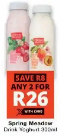 Checkers Spring Meadow Drink Yoghurt offer