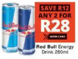 Checkers Red Bull Energy Drink offer