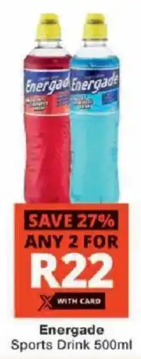 Checkers Energade Sports Drink offer