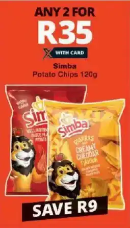 Checkers Simba Potato Chips offer