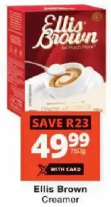 Checkers Ellis Brown Creamer offer