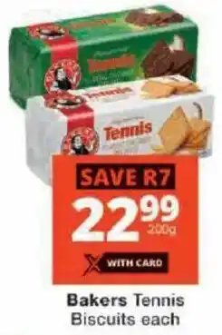 Checkers Bakers Tennis Biscuits offer