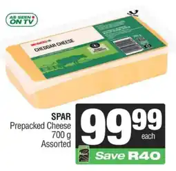 SuperSpar SPAR Prepacked Cheese Assorted offer