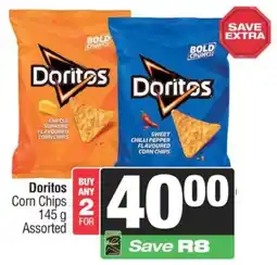SuperSpar Doritos Corn Chips Assorted offer