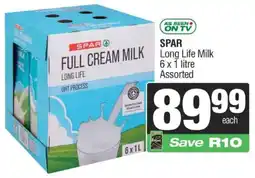 SuperSpar SPAR Long Life Milk Assorted offer
