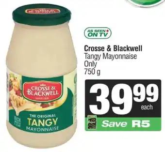 SuperSpar Crosse & Blackwell Tangy Mayonnaise offer