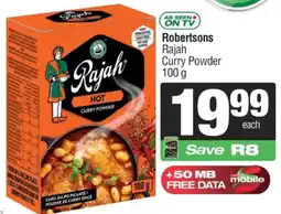 SuperSpar Robertsons Rajah Curry Powder offer
