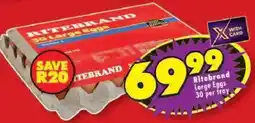 Shoprite Ritebrand Large Eggs offer