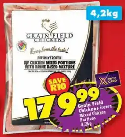 Shoprite Grain Field Chickens Frozen Mixed Chicken Portions offer