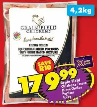 Shoprite Grain Field Chickens Frozen Mixed Chicken Portions offer