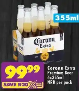 Shoprite Corona Extra Premium Beer NRB offer