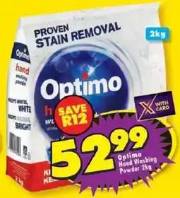 Shoprite Optimo Hand Washing Powder offer