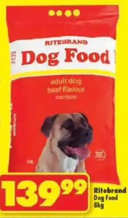 Shoprite Ritebrand Dog Food offer
