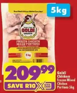 Shoprite Goldi Chicken Frozen Mixed Chicken Portions offer