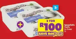Shoprite Spoonfulls Vanilla Ice Cream offer