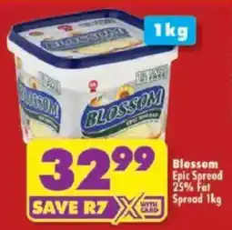 Shoprite Blossom Epic Spread 25% Fat Spread offer