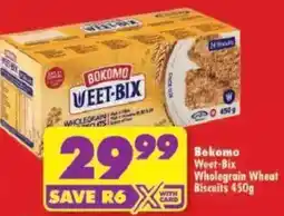 Shoprite Bokomo Weet-Bix Wholegrain Wheat Biscuits offer