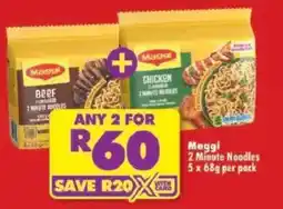 Shoprite Maggi 2 Minute Noodles offer
