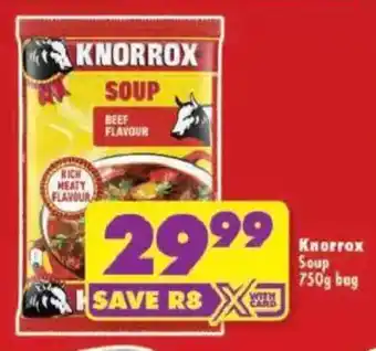 Shoprite Knorrox Soup offer
