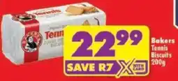 Shoprite Bakers Tennis Biscuits offer