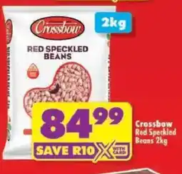 Shoprite Crossbow Red Speckled Beans offer
