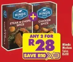 Shoprite Hinds Medium Spice Refill offer