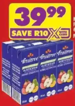 Shoprite Fruitree Fruit Juice offer
