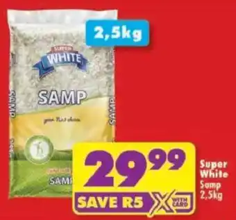 Shoprite Super White Samp offer