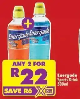 Shoprite Energade Sports Drink offer