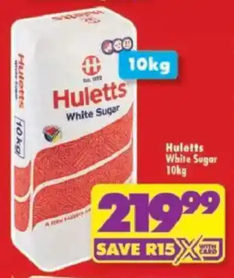 Shoprite Huletts White Sugar offer
