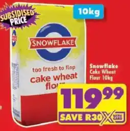 Shoprite Snowflake Cake Wheat Flour offer