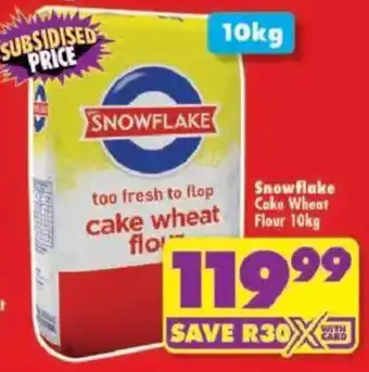 Shoprite Snowflake Cake Wheat Flour offer