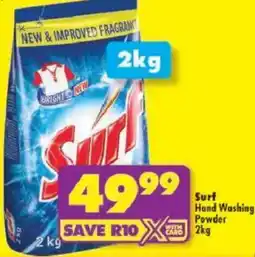 Shoprite Surf Hand Washing Powder offer