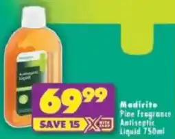 Shoprite Medirite Pine Fragrance Antiseptic Liquid offer