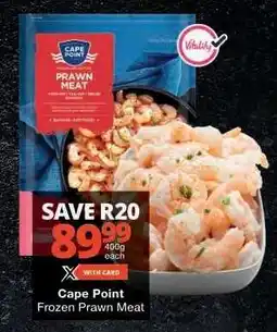 Checkers Cape Point Frozen Prawn Meat offer
