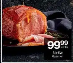 Checkers Rib-Eye Gammon offer