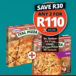 Checkers Dr. Oetker Ital Pizza offer