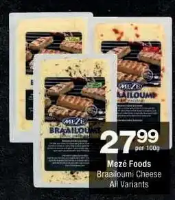 Checkers Mezé Foods Braailoumi Cheese offer
