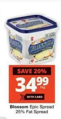 Checkers BLOSSOM EPIC SPREAD offer