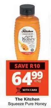 Checkers The Kitchen Squeeze Pure Honey offer