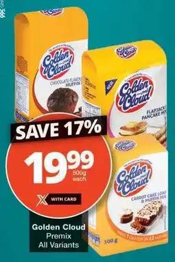 Checkers Golden Cloud Premix offer