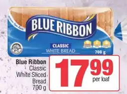 Spar Blue Ribbon Classic White Sliced Bread 700 g offer